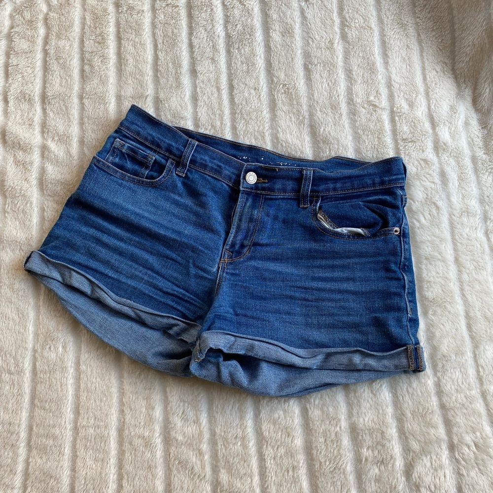 Mid Rise Denim Shorts Size 4